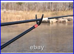 Fishing Rod Pole Holder Bracket Stand Rack Stick Telescopic Carbon Aluminum Tool
