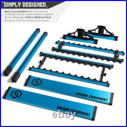 Fishing Rod Rack Holder Organizer, 24-48 Slots to Hold Fresh Salt Water Spinning
