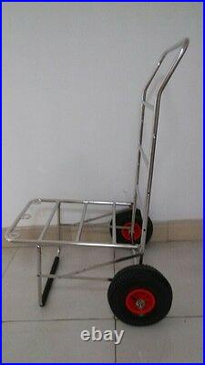Fishing cart stainless steel with 2 wheels