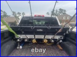 Fishing rod holder for trucks Fishing rod holder for trucks