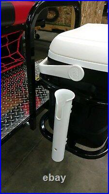 Fishing rod holders cooler carrier combo igloo 30Qt included