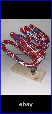 Fishing rodholders set of 8, with mounting BLOCKS. And free ship