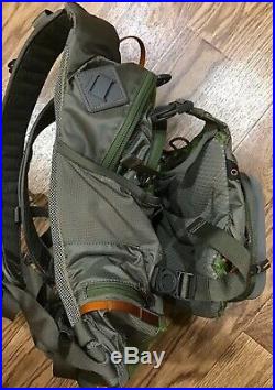Fishpond Oxbow Chest/Backpack Fly Fishing Modular Pack/Bag Rod Tube Holders