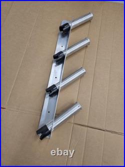 Flush Mount Fishing Rod Holder For Truck Bedside, 8-Pole Pair