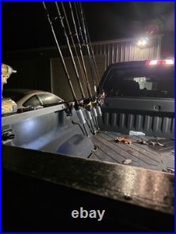 Flush Mount Fishing Rod Holder For Truck Bedside, 8-Pole Pair Flush Mount Fishing Rod Holder For Truck Bedside, 8-Pole Pair