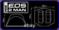 Fox EOS 2 Man Bivvy Plus Bivvy Skin BRAND NEW Free Delivery