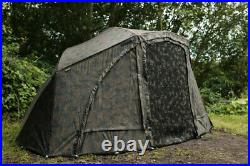 Fox Ultra 60 Camo Brolly System Plus Extension BRAND NEW Free Delivery