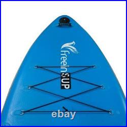 Freein 116 Inflatable Fishing Sup with Rod Holders Stand Up Paddle Board