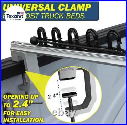 Go Anywhere 5-Rod Fishing Rod Holder for Truck Bed, Aluminum Truck Bed Fishing P