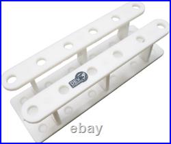 Heavy Duty 12 Pole Fishing Rod Organizer Rack for Garage & Boat Storage