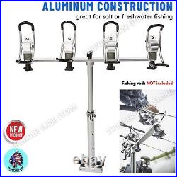 Heavy Duty Fishing Rod Holder for Boat Trolling Pole Catfish Crappie Adjustable Heavy Duty Fishing Rod Holder for Boat Trolling Pole Catfish Crappie Adjustable