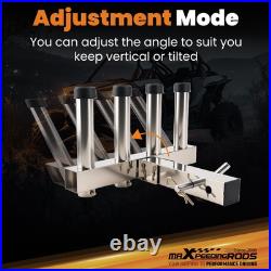 Hitch Mount Fishing Rod Holder for Truck Car Golf SUV with 2-inch Hitch Recei