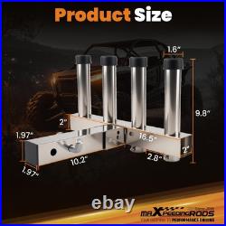 Hitch Mount Fishing Rod Holder for Truck Car Golf SUV with 2-inch Hitch Recei