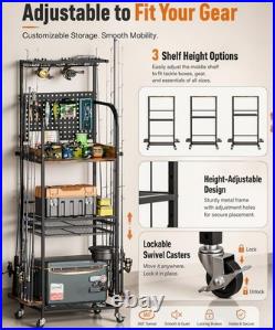 Homde Fishing Rod Holders For Garage Large Capacity Up To 12 Rods HS032