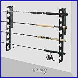 Homydom Fishing Rod Ceiling/Wall Storage Rack, Fishing Pole Holder for Garage