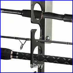 Homydom Fishing Rod Ceiling/Wall Storage Rack, Fishing Pole Holder for Garage