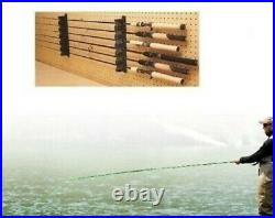 Horizontal Rod Rack Holder Storage Truck Car Wall Mount Fishing Pole Gear Boat