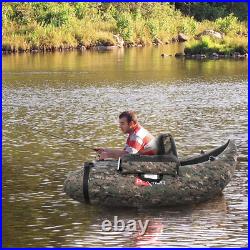 Inflatable Fishing Float Tube, Float Tubes for Fishing WithRod Holder Fish Ruler Inflatable Fishing Float Tube, Float Tubes for Fishing WithRod Holder Fish Ruler