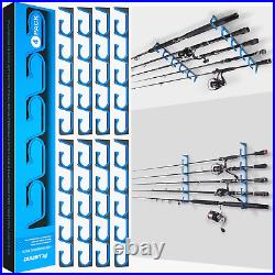 Innovative Fishing Rod Holder Durable Easy Install Holds 5 Rods, Protective Pad