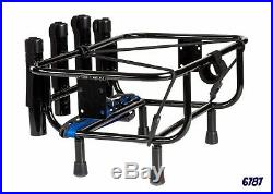 Jet Ski Fishing Rack 4 Rod Holders with Gas Plates Universal