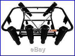 Jet Ski Fishing Rack 6 Rod Holders with Gas Plates LinQ System