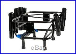 Jet Ski Fishing Rack 6 Rod Holders with Gas Plates Universal Design