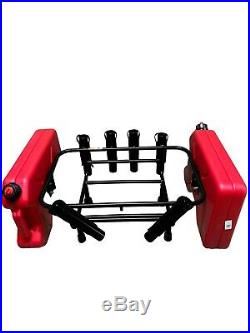 Jet Ski Fishing Rack 6 Rod Holders with Gas Plates Universal Design