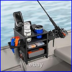 Jon Boat Rod Holder and Storage Organizer John Boat Accessories for Fishing