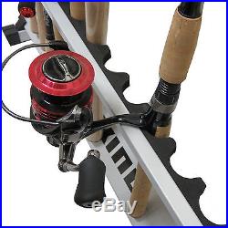 KastKing 24-rod Portable Fishing Rod Rack Aluminum Fishing Rod Holder Rod Stand