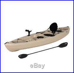 Kayak 10 ft Fishing Tamarack Angler with Paddle Deep Hull Rod Holders