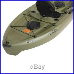 Kayak 10 ft Fishing Tamarack Angler with Paddle Deep Hull Rod Holders