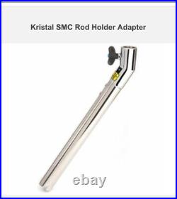 Kristal fishing rod holder adapter