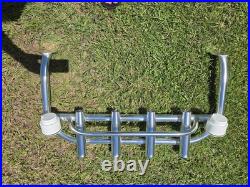 Leaning Post Rod Rack Fishing Pole Holder