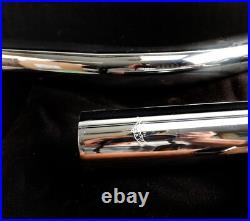 Lee's Miami Outrigger Holder 2 Angled Pole End Mounts Chrome Bronze Tube Pair