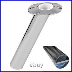 Lees Fishing Rod Holder Bar Pin 30Degree Medium Stainless Steel Heavy Duty 2 OD