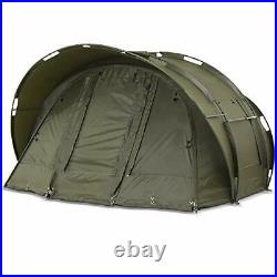 Leopard Bivvy + Winter Skin 2 3 man fishing tent + throw over 2 to 3