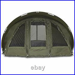 Leopard Bivvy + Winter Skin 2 3 man fishing tent + throw over 2 to 3