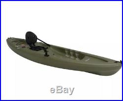 Lifetime Triton Angler Single Man Fishing Kayak With Three Rod Holders Hard