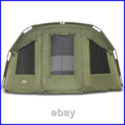 Lucx Bivvy + Winterskin 2 3 Mann Carp Tent + Cover Carp Dome Tent Tiger