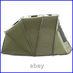 Lucx Bivvy + Winterskin 2 3 Mann Carp Tent + Cover Carp Dome Tent Tiger