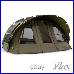 Lucx Carp Tent Bivvy 2 3 4 Mann Fishing Leopard XL Carp Dome Camping