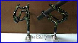 Lund Boat Rod Holders set of 8. With mount BLOCKS. And free ship