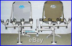 MILLENNIUM D-200 SIDEKICK with 2 B100GY GREY BOAT SEATS AND 2 R100 ROD HOLDERS