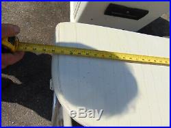 Marine Boat Leaning Post Seat back rest rod holders center console fishing alum