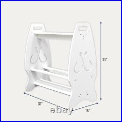 Marlin Fishing Pole Rack, Holds 24 Fishing Rods and Reels, Weather-Resistant, Ga