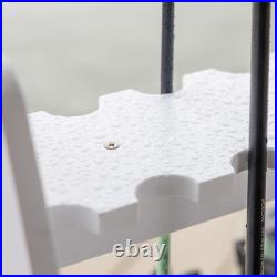 Marlin Fishing Pole Rack, Holds 24 Fishing Rods and Reels, Weather-Resistant, Ga