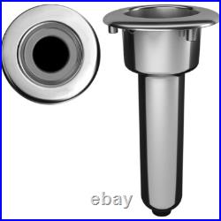 Mate Series Elite Rod Cup Holder C1000DS Screwless Stainless Steel Boat Fishing