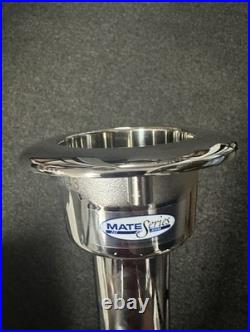 Mate Series Stainless Steel 0 Rod Cup Holder Drain Round Top C1000D