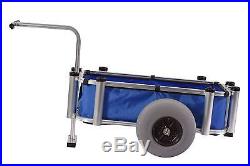 Muscle Marine Beach Cart Surf Fishing Rod Cart On Wheels Pier Deck Rod Holder