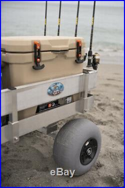 NEW Big Kahuna Beach & Fishing Wagon-UV Deck-No Rust-Lightweight-Made In USA